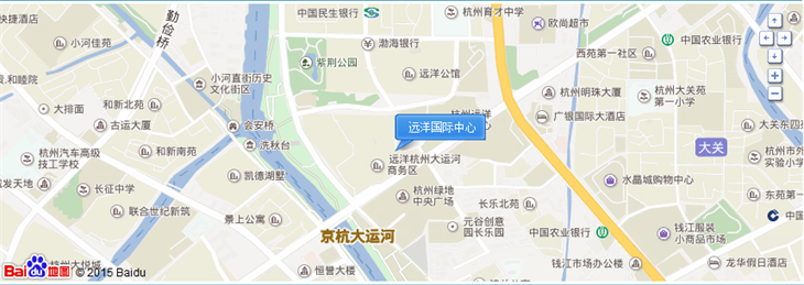 杭州远洋国际中心区位图